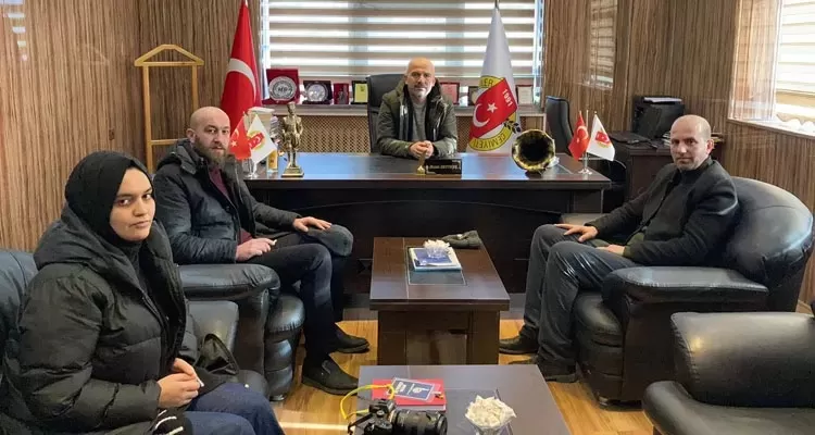 Bayburt Madeni Sanatkar Odası Başkan Adayı Muharrem Kahraman’dan BGC’ye ziyaret