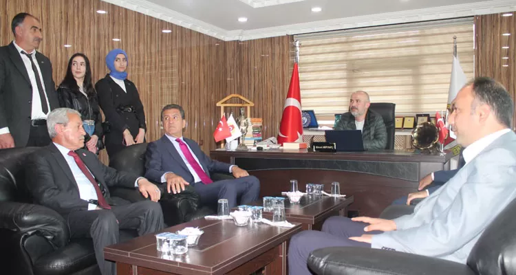 Chp Erzincan Milletvekili Mustafa Sarigulden Bgcye Ziyaret