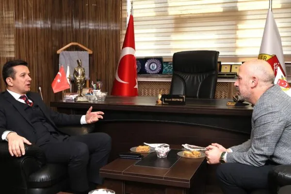 Bayburt İl Emniyet Müdürü Barış Erkol’dan Bayburt Gazeteciler Cemiyetine Ziyaret